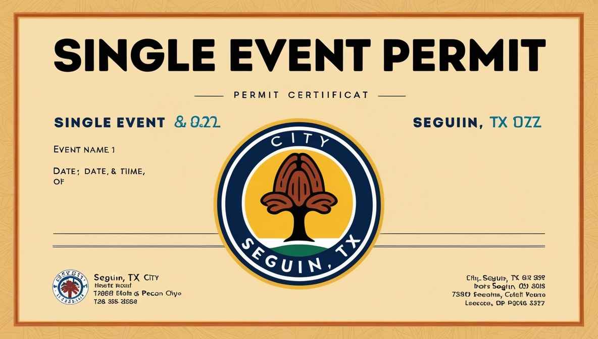 What is a Single Event Permit in Seguin TX?